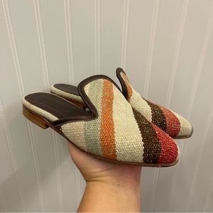 ZUMA Imports Handmade Kilim Mule Sz 36